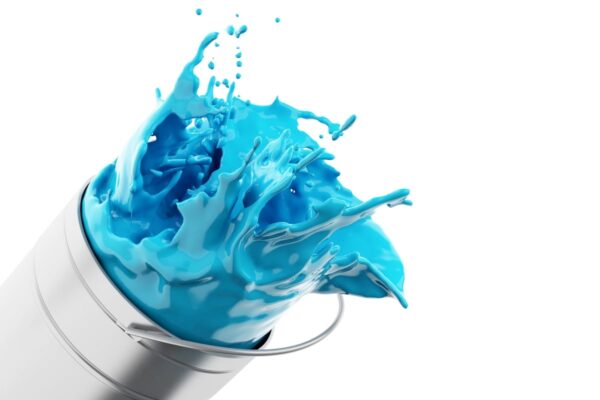 Blue Paint Bucket