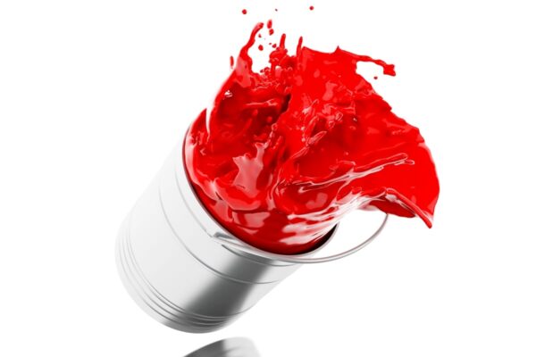 Red Paint Bucket